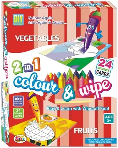 Ekta Colour And Wipe - Veget