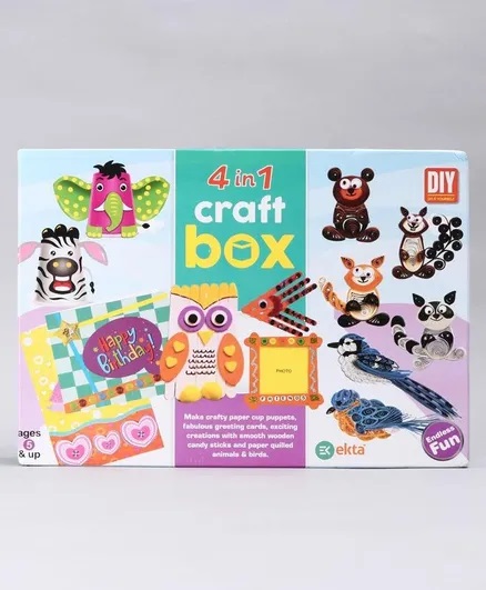 Ekta 4 in 1 DIY Craft Activi