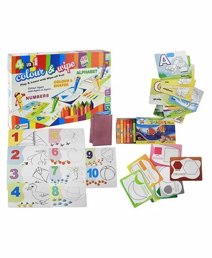 Ekta 4 in 1 Colour And Wipe 